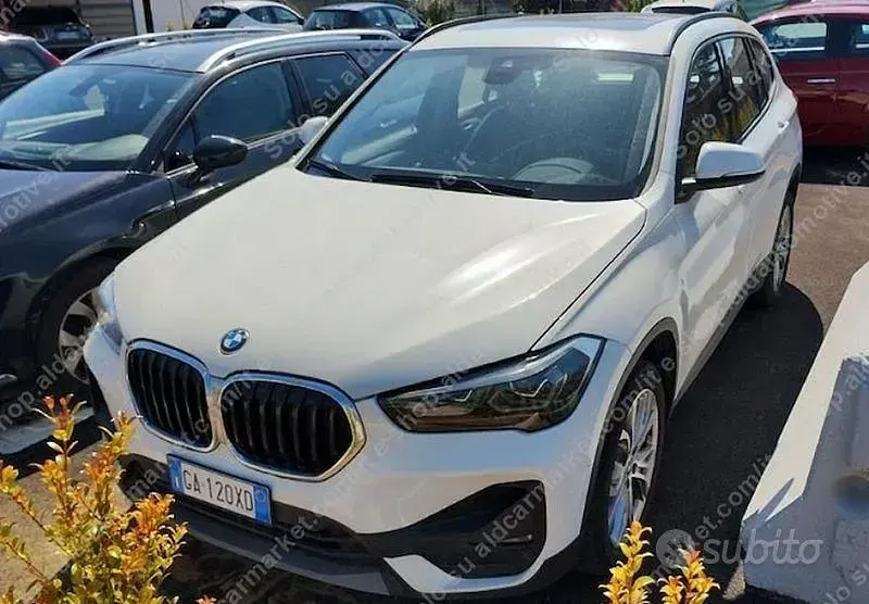 Usata BMW X1 Advantage 116 CV (85 kW) 2020 Bianco SUV