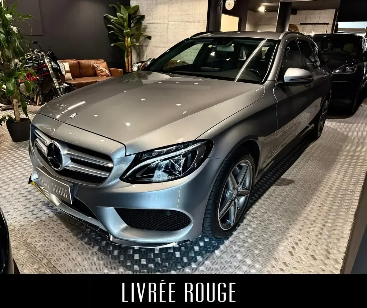 Usata Mercedes C250 Premium 204 CV (150 kW) 2016 Argento Station wagon