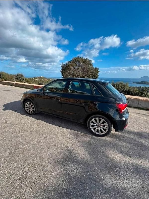 Usata Audi A1 Sportback 125 CV (91 kW) 2018 Nero Utilitaria