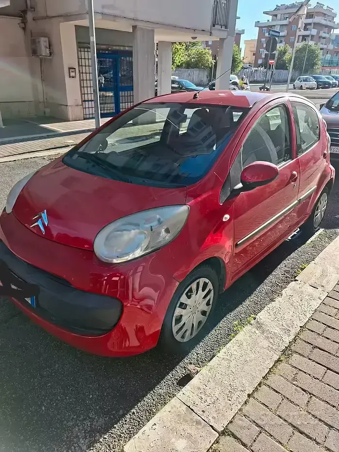 Usata Citroën C1 54 CV (39 kW) 2008 Rosso Utilitaria