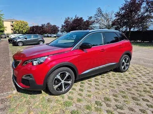 Usata Peugeot 3008 GT-line 131 CV (96 kW) 2020 Rosso SUV