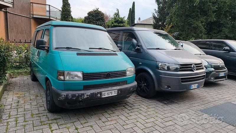 Begagnad VW T4 1995 Grön Van
