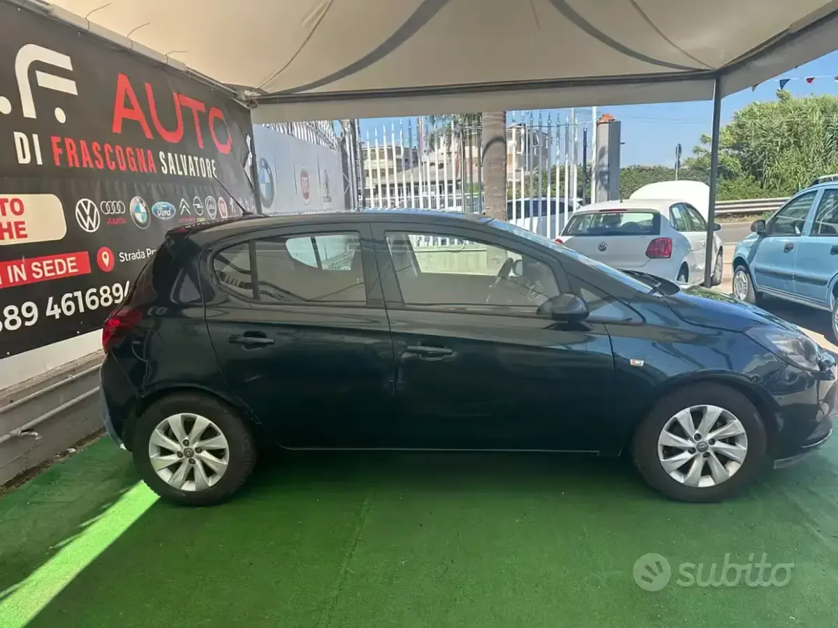 Usata Opel Corsa 90 CV (66 kW) 2016 Verde Utilitaria