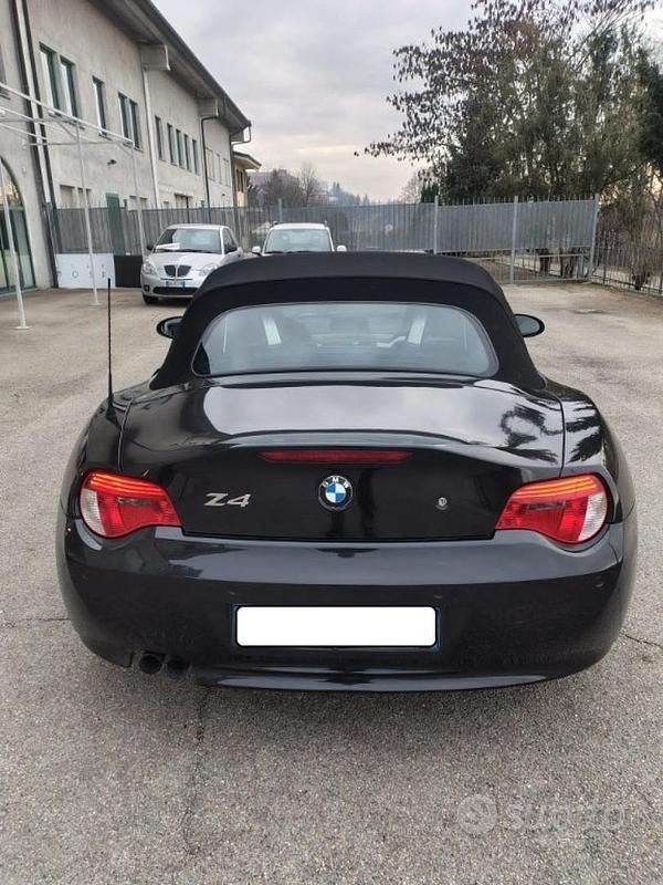 Usata BMW Z4 218 CV (160 kW) 2007 Nero Cabrio