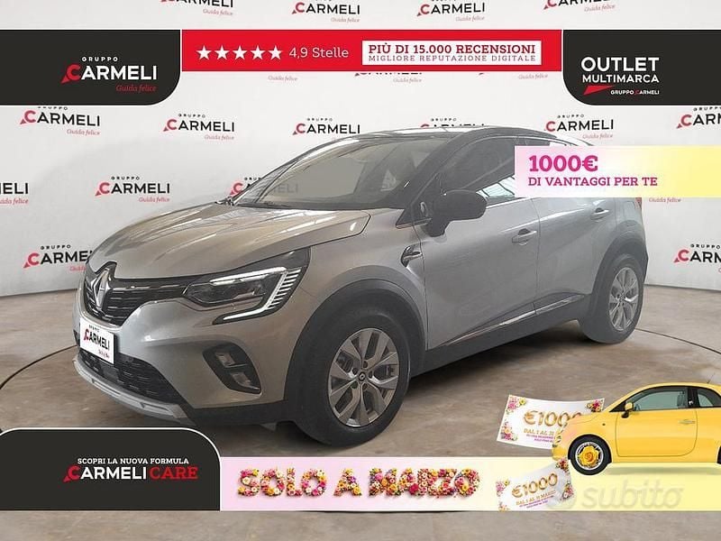 Usata Renault Captur Intens 159 CV (116 kW) 2022 Be style varsavia (grigio magn SUV