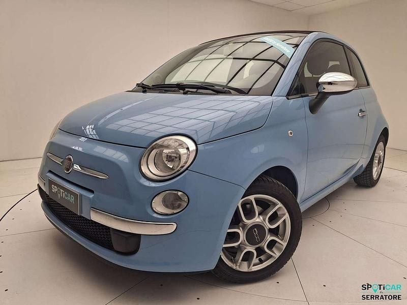 Blu Usata 2010 Fiat 500C Lounge Cabrio | 6986 € (Buon prezzo) - Immagine 1/4