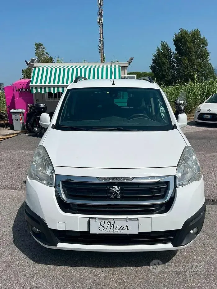 Usata Peugeot Partner Active 99 CV (72 kW) 2019 Bianco Monovolume