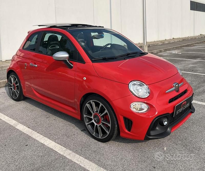 Usata Abarth 595 Turismo 165 CV (121 kW) 2018 Rosso Berlina