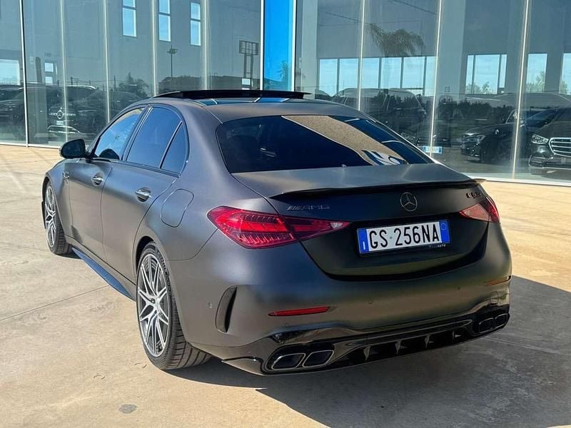 Usata Mercedes C63 AMG AMG Line Premium Plus 476 CV (350 kW) 2024 Grigio Berlina