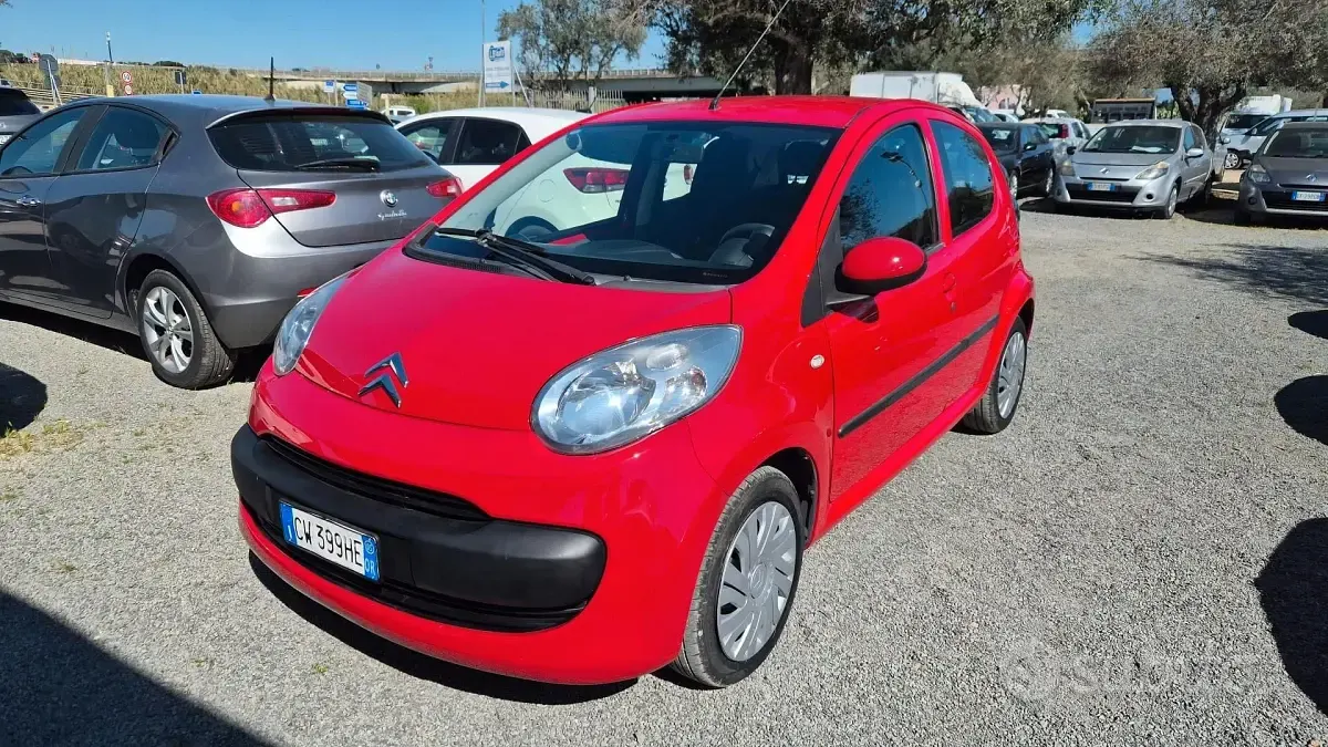 Usata Citroën C1 68 CV (50 kW) 2005 Rosso Utilitaria