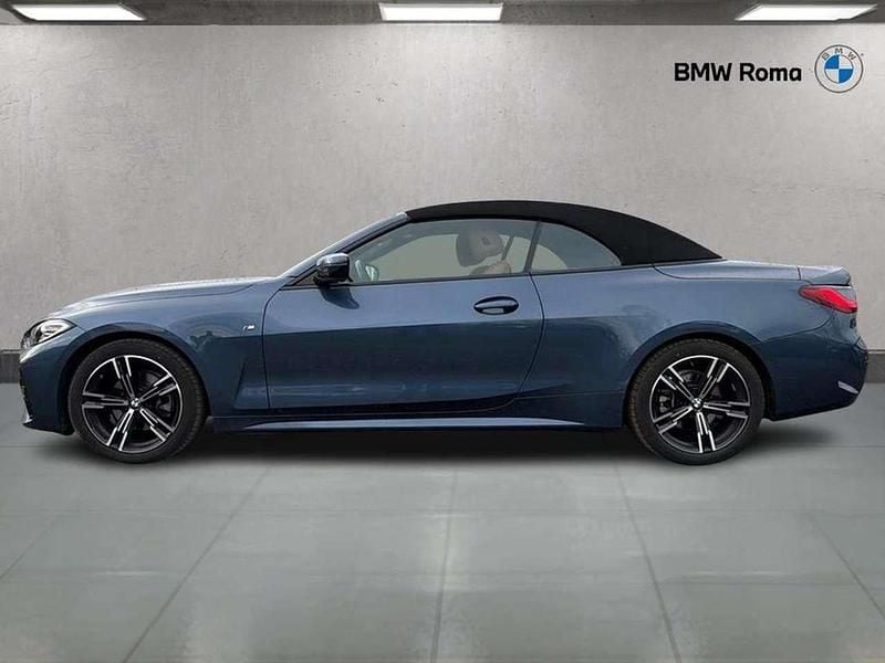 Usata BMW 420 M Sport 184 CV (135 kW) 2021 Arctic race blue metallic Cabrio