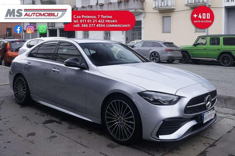 Argento Usata 2021 Mercedes C220 Premium Berlina | 33.900 € (Buon prezzo) - Immagine 1/4
