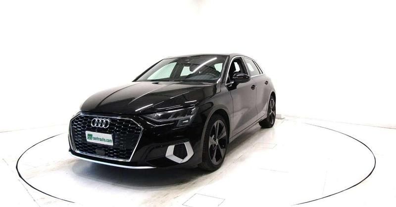 Usata Audi A3 Advanced 116 CV (85 kW) 2022 Nero Berlina