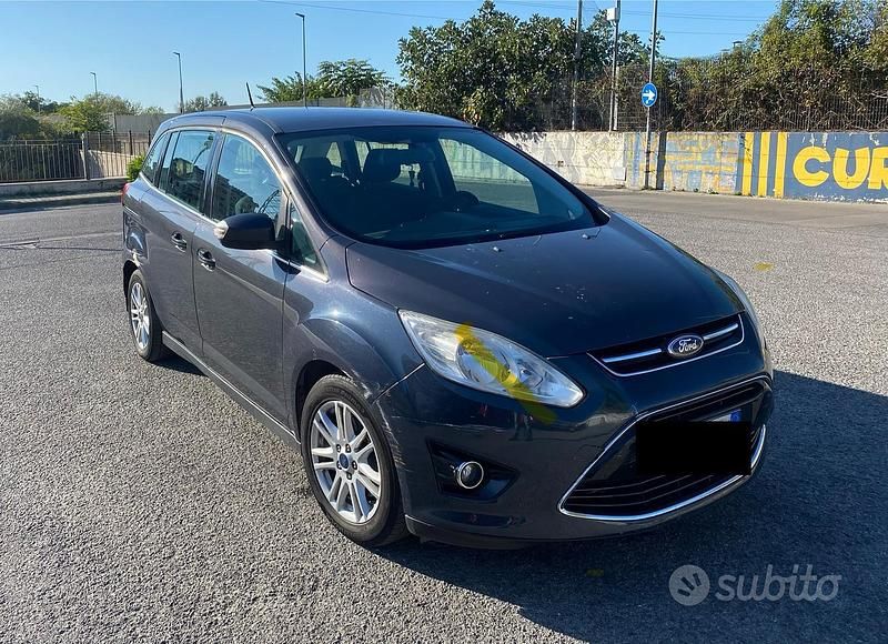 Usata Ford C-MAX Titanium 116 CV (85 kW) 2013 Grigio Monovolume