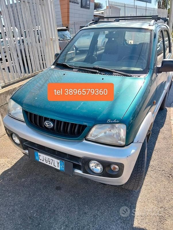 Usata Daihatsu Terios 86 CV (63 kW) 2003 Verde SUV
