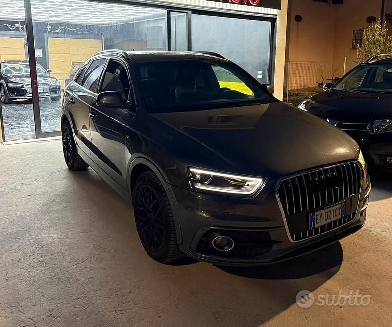 Usata Audi Q3 S-Line 140 CV (102 kW) 2015 Grigio SUV