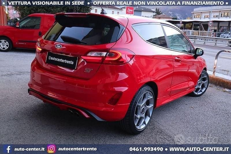 Usata Ford Fiesta Performance Edition 200 CV (147 kW) 2019 Rosso Utilitaria