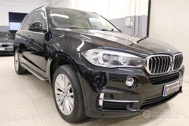 Usata BMW X5 Luxury Line 258 CV (189 kW) 2014 Nero SUV