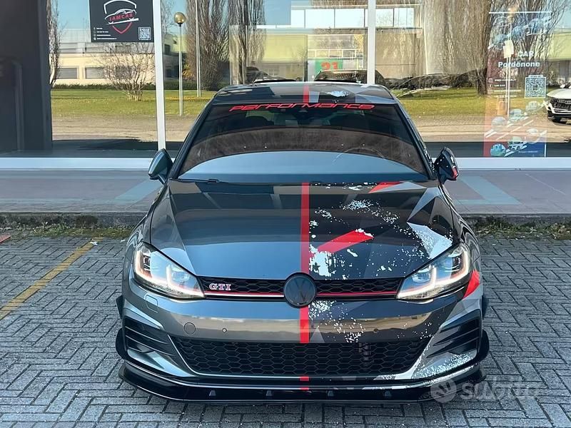 Usata VW Golf VII GTI 245 CV (180 kW) 2019 Grigio Berlina
