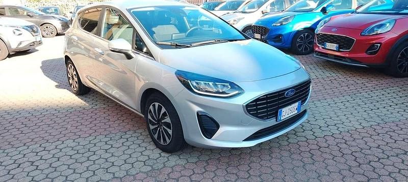 Usata Ford Fiesta Titanium 125 CV (91 kW) 2022 Argento Berlina
