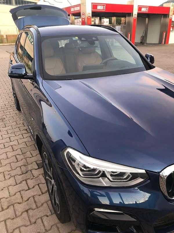Usata BMW X3 M Sport 265 CV (194 kW) 2017 Blu/azzurro SUV