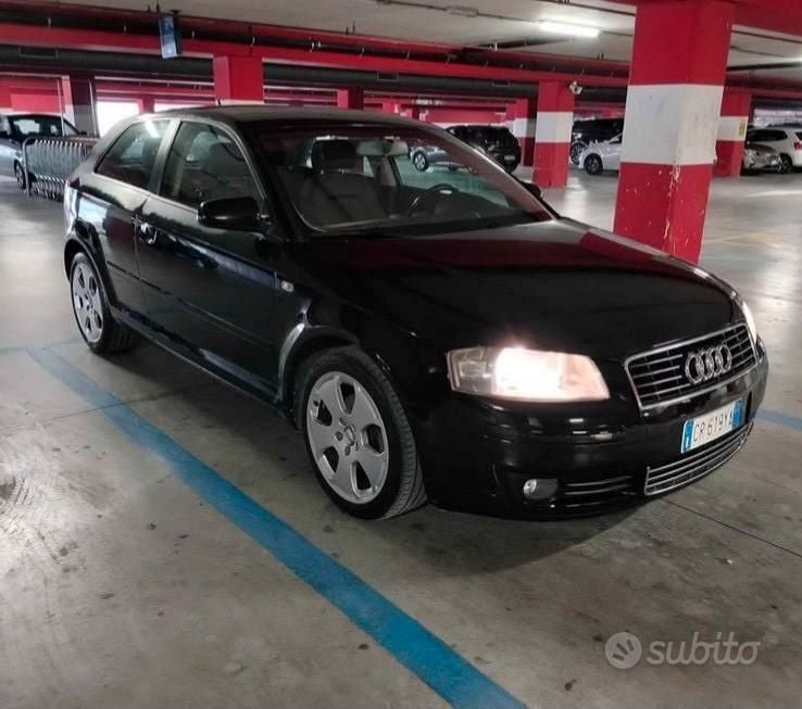 Usata Audi A3 105 CV (77 kW) 2003 Nero Berlina
