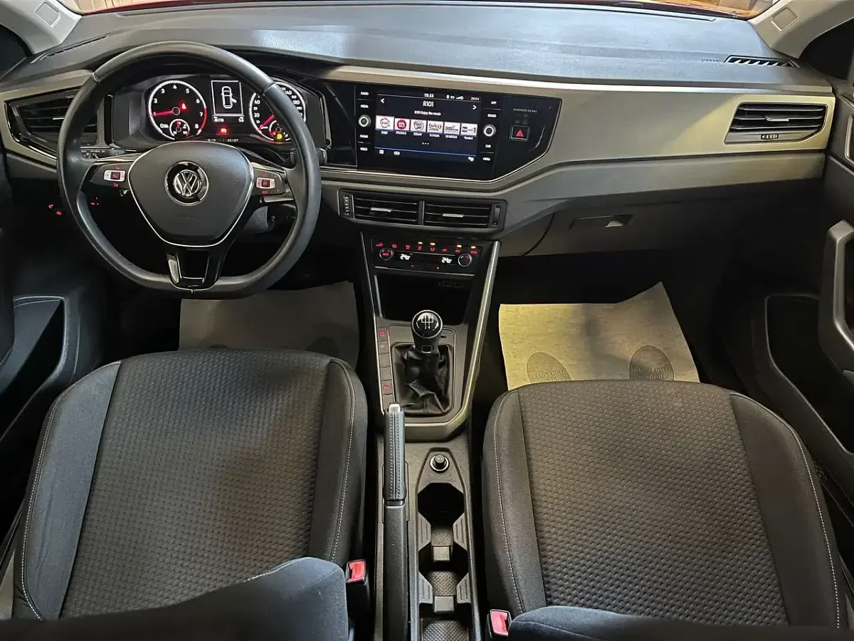 Usata VW Polo Comfortline 65 CV (47 kW) 2018 Rosso Utilitaria