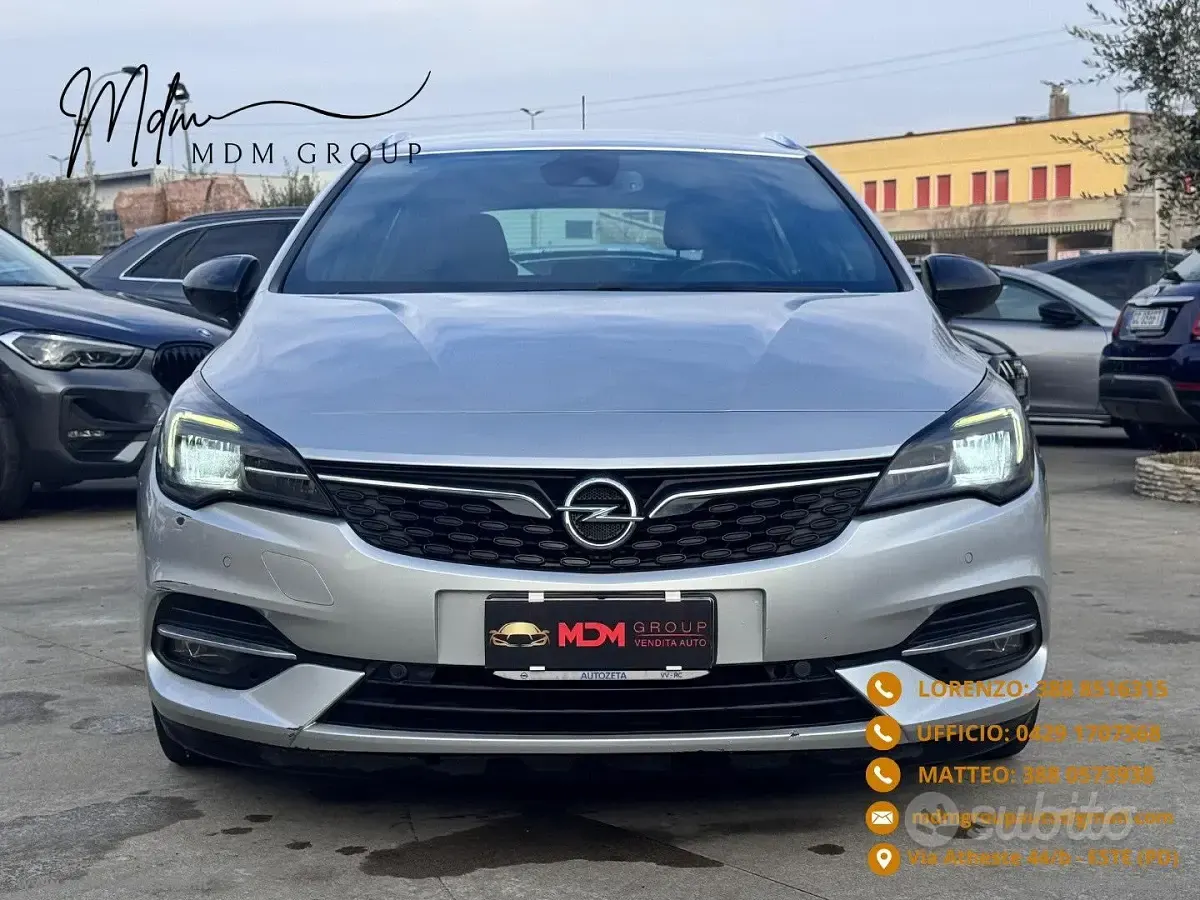 Begagnad Opel Astra Ultimate 122 HK (89 kW) 2021 Grå Kombi