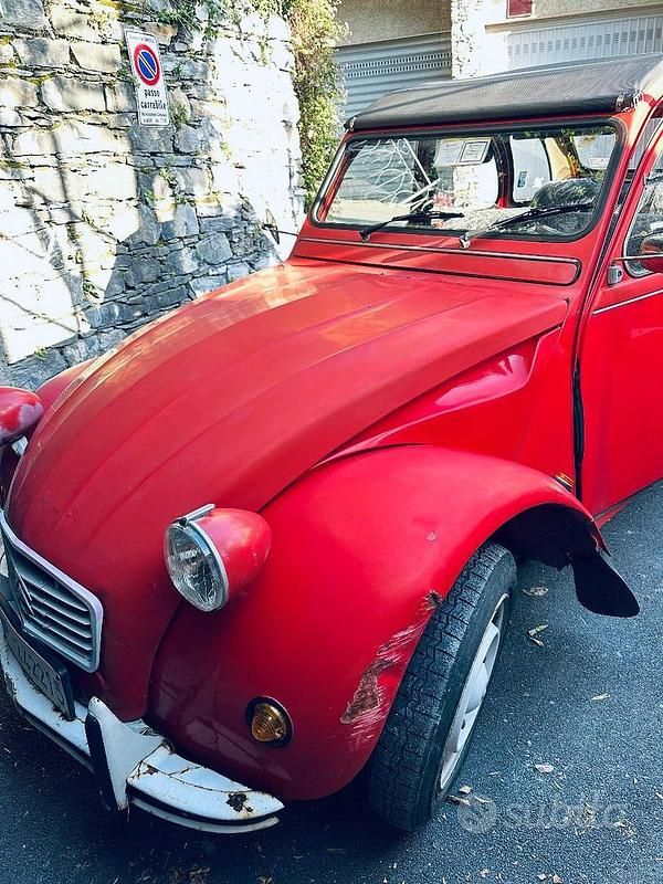 Usata Citroën 2CV 29 CV (21 kW) 1986 Rosso Berlina