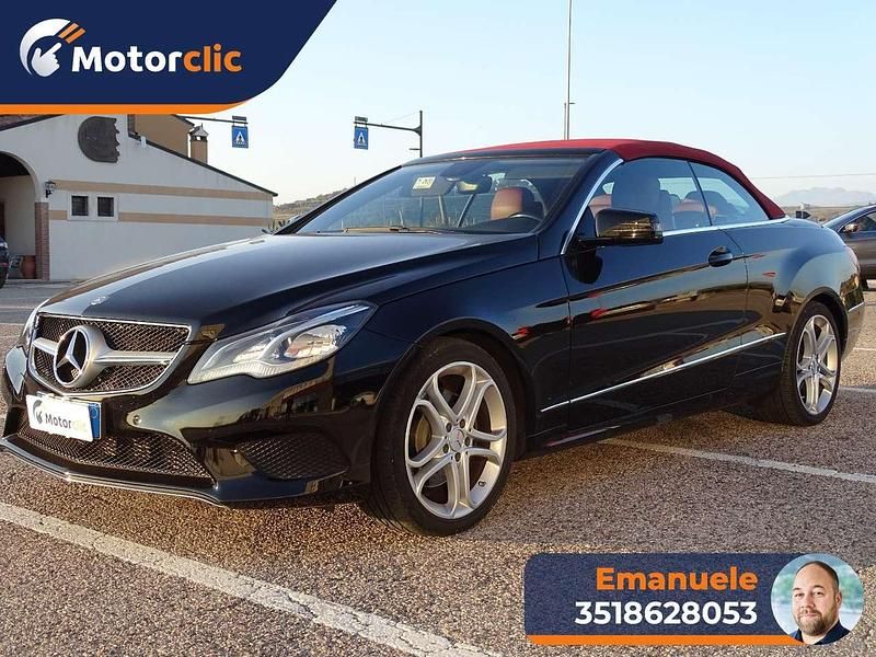 Rosso Usata 2014 Mercedes E200 Premium Cabrio | 20.950 € - Immagine 1/4