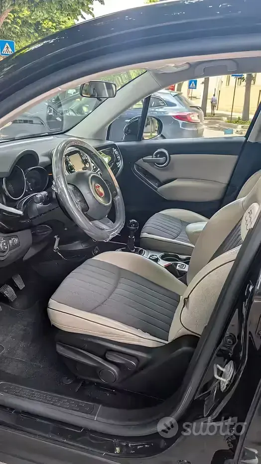 Usata Fiat 500X Lounge 120 CV (88 kW) 2017 Nero SUV