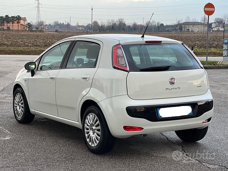 Usata Fiat Punto Evo Dynamic 77 CV (56 kW) 2011 Bianco Utilitaria