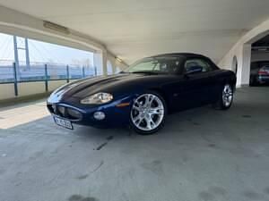 Usata Jaguar XKR 363 CV (266 kW) 2002 Blu Cabrio