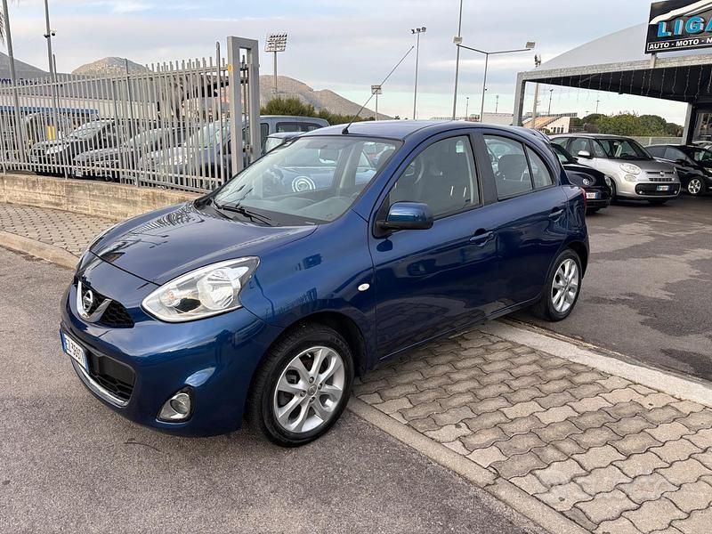 Blu Usata 2015 Nissan Micra Acenta Tre volumi | 7300 € (Cara) - Immagine 1/4