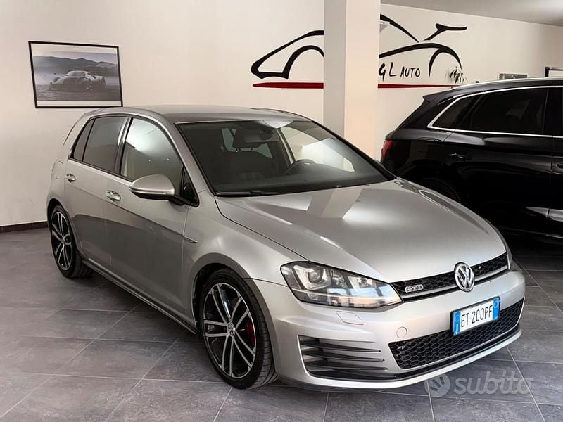 Usata VW Golf VII GTD 184 CV (135 kW) 2014 Grigio Berlina