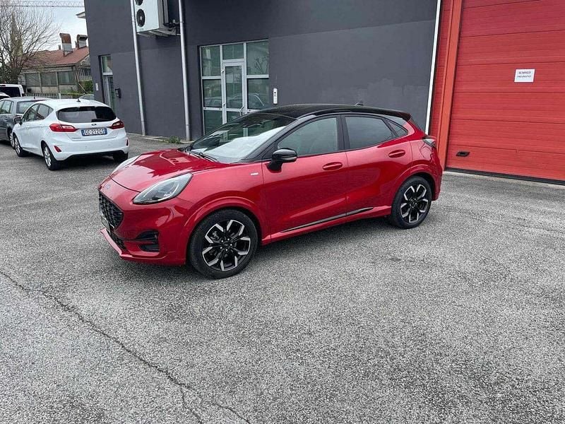 Begagnad Ford Puma ST-Line 125 HK (91 kW) 2023 Röd SUV