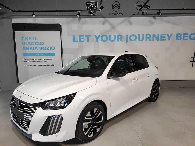 Nuova Peugeot 208 Allure 101 CV (74 kW) 2025 Bianco Utilitaria
