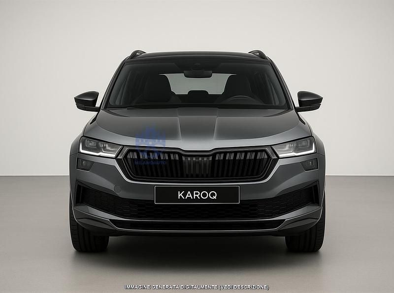 Usata Skoda Karoq SportLine 190 CV (139 kW) 2022 Grigio SUV