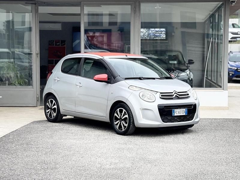 Usata Citroën C1 82 CV (60 kW) 2016 Argento Utilitaria