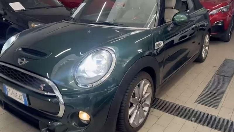 Usata Mini Cooper S Cabriolet 192 CV (141 kW) 2016 Verde Cabrio