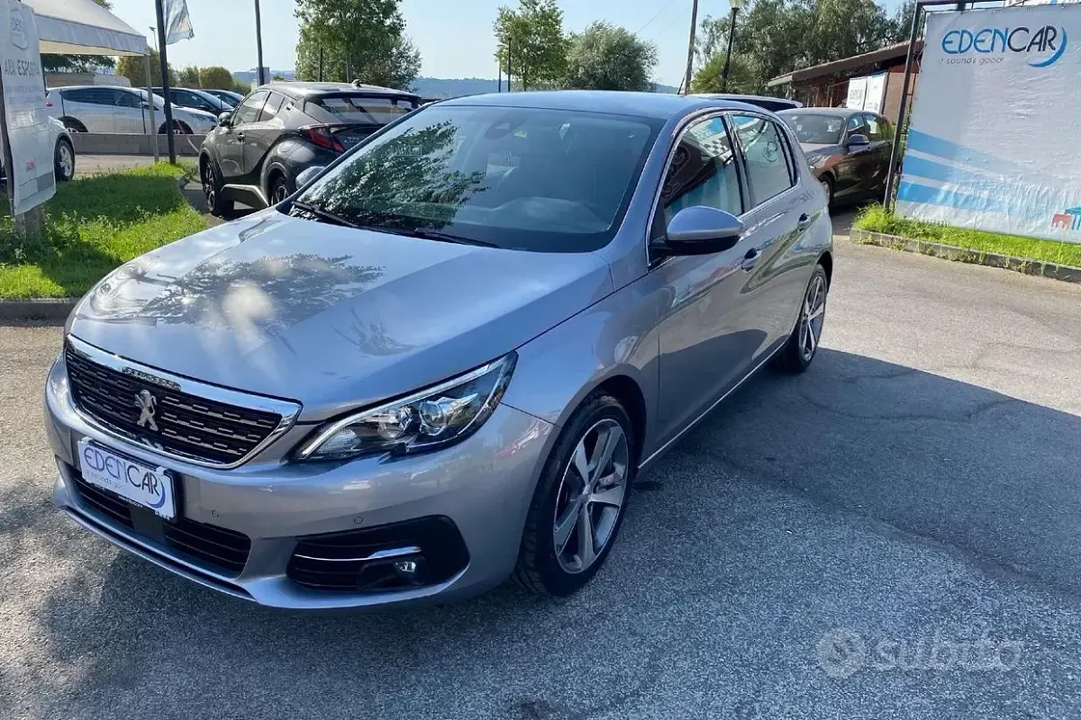 Usata Peugeot 308 Allure 130 CV (95 kW) 2019 Grigio Berlina