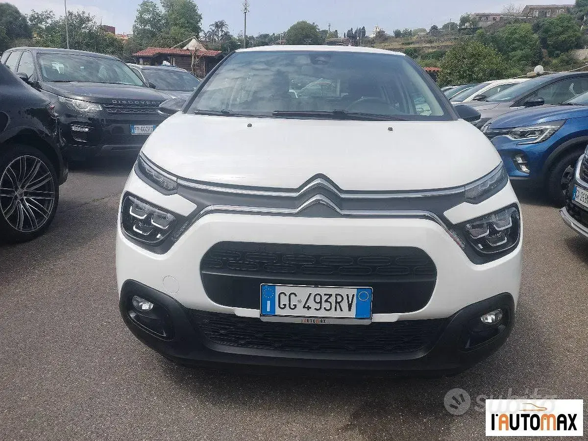 Usata Citroën C3 Feel 102 CV (75 kW) 2021 Bianco Utilitaria