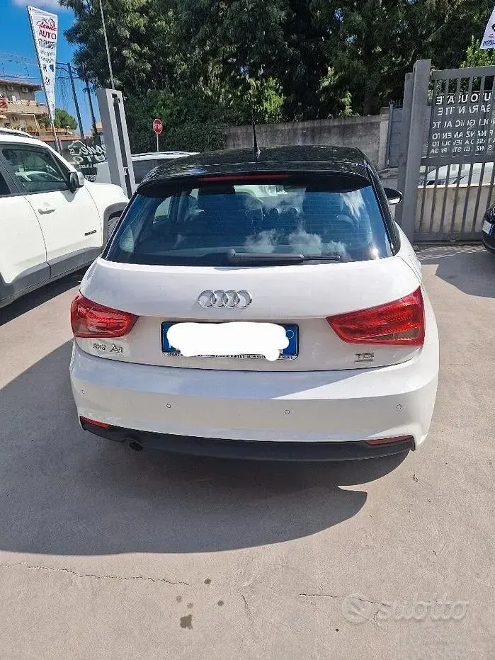 Usata Audi A1 90 CV (66 kW) 2016 Bianco Utilitaria