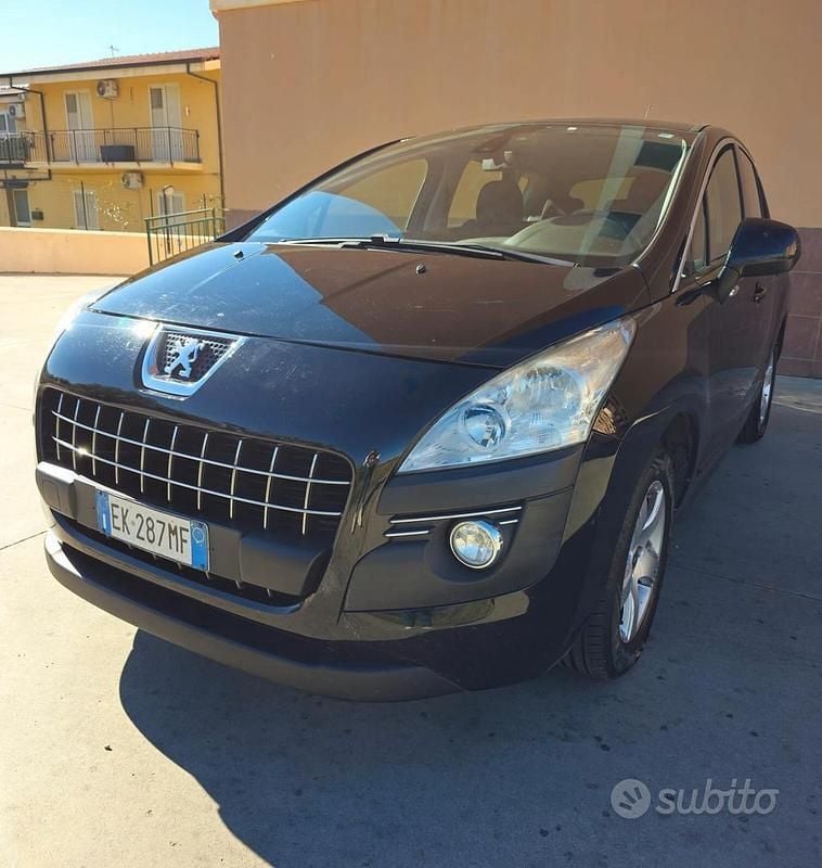 Usata Peugeot 3008 Active 112 CV (82 kW) 2012 Nero Station wagon