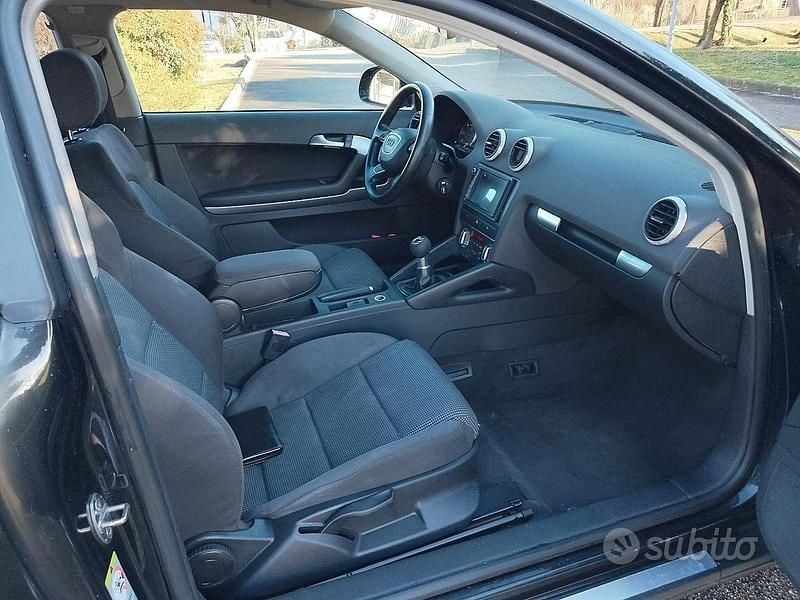 Usata Audi A3 Ambiente 140 CV (102 kW) 2011 Nero Utilitaria