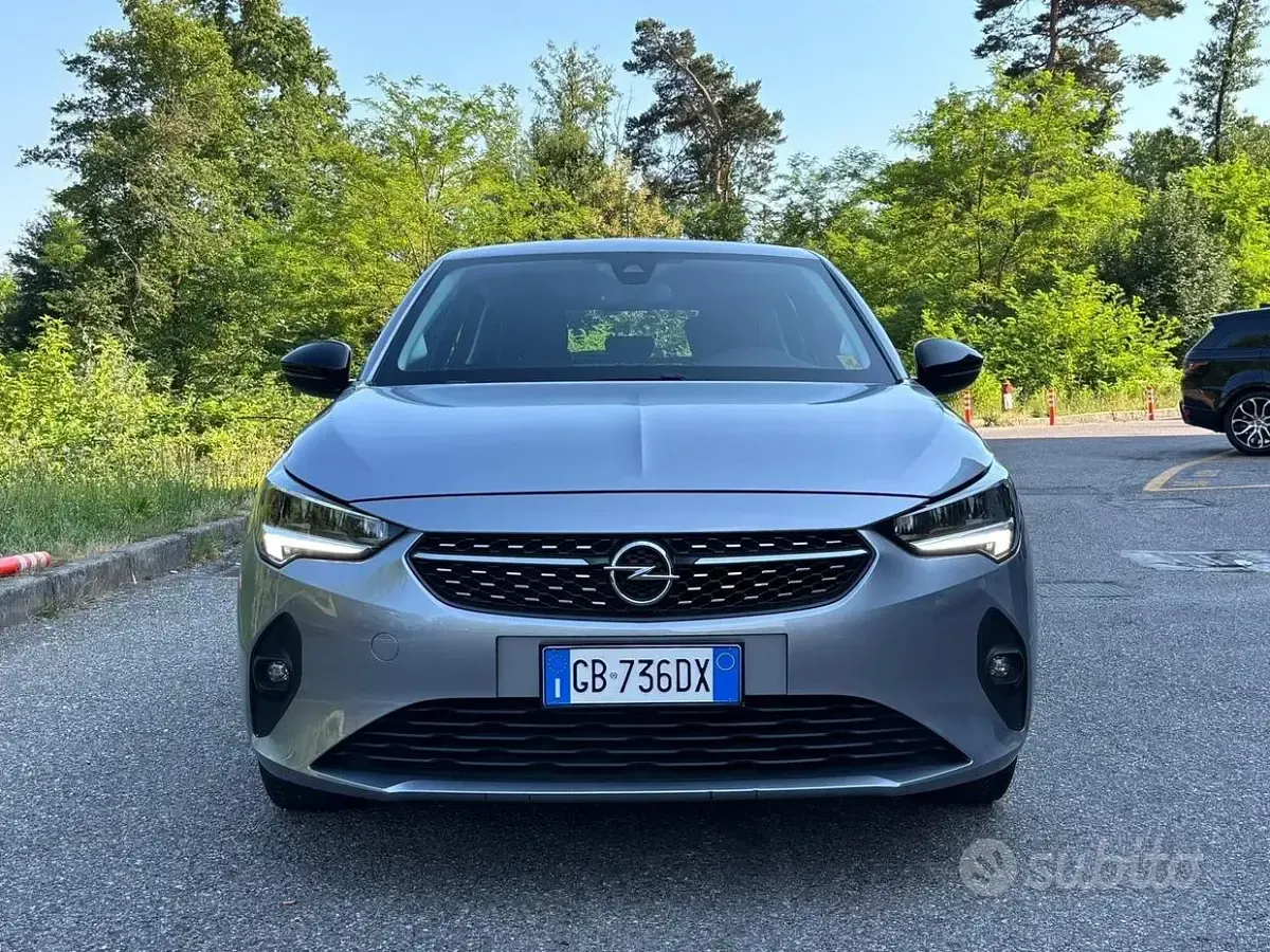Usata Opel Corsa Elegance 75 CV (55 kW) 2020 Grigio Utilitaria