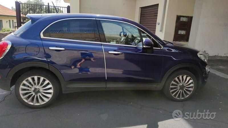 Usata Fiat 500X 95 CV (69 kW) 2016 Blu SUV