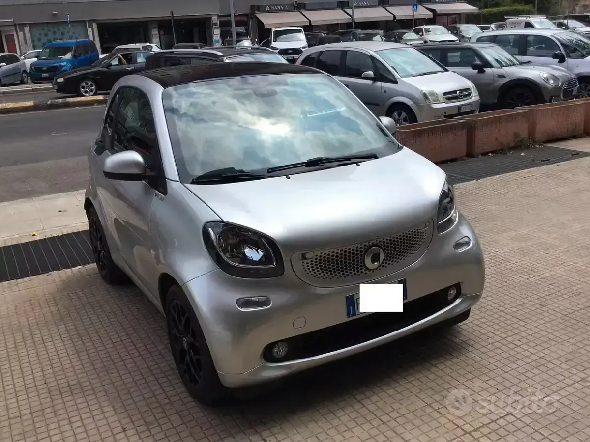 Usata Smart ForTwo Coupé Brabus 71 CV (52 kW) 2019 Grigio Coupé