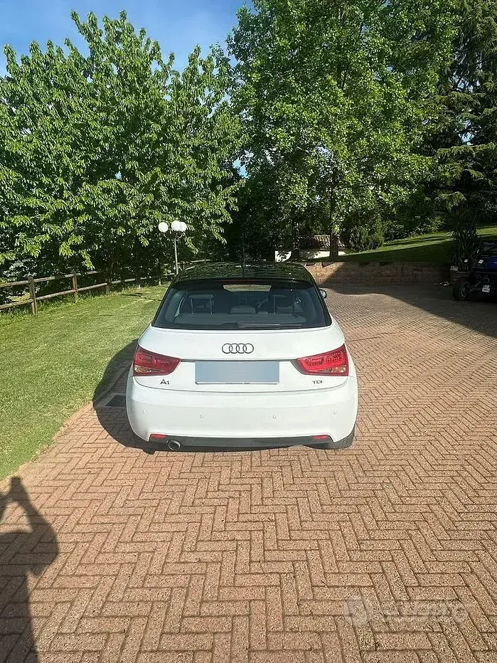 Usata Audi A1 90 CV (66 kW) 2014 Bianco Utilitaria