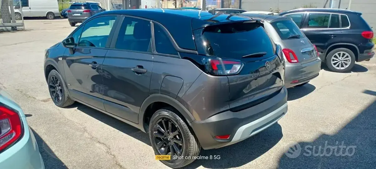 Usata Opel Crossland X Design & Tech 110 CV (80 kW) 2022 Grigio SUV